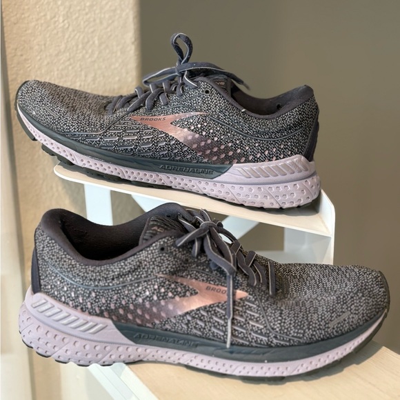 Brooks Shoes - Brooks Adrenaline GTS 21 Shoes Womens Size 10 Gray Running Sneakers 1203291B528